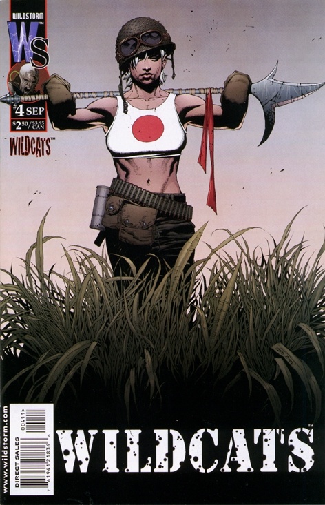 Cover to Issue #4 Wildcats Vol2