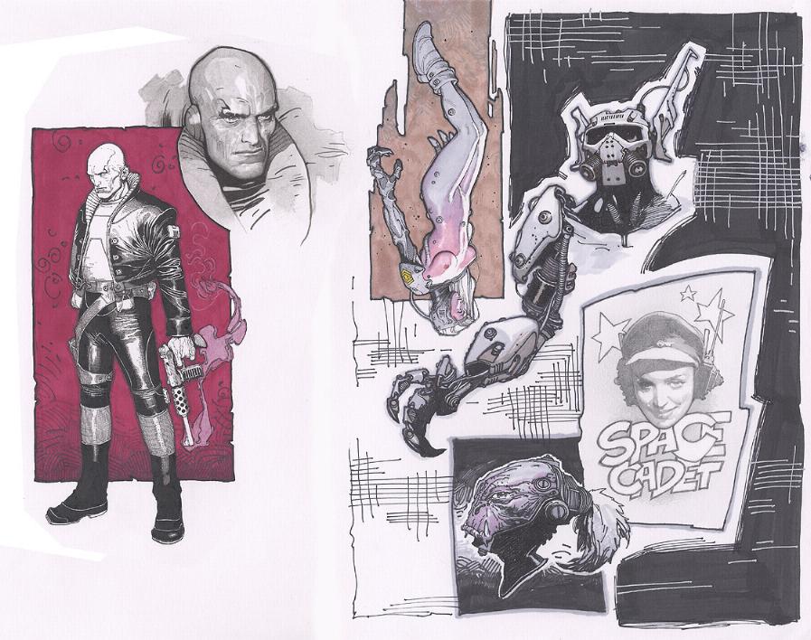 Metabarons Sketches