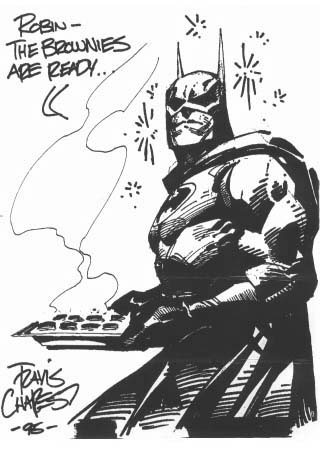 Sketch of Batman