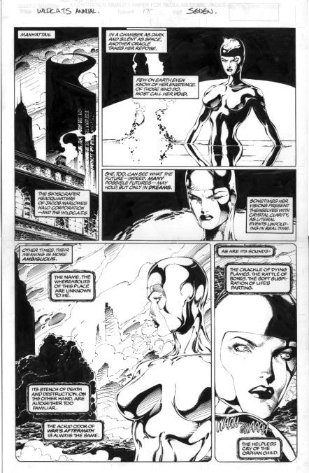 Page from Wildcats special