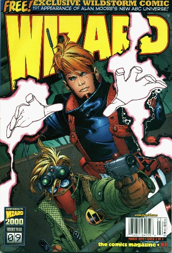 Cover to Wizard #91