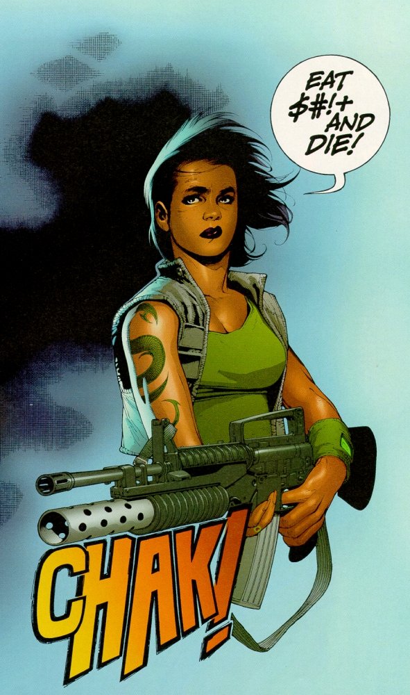 Voodoo with a big gun