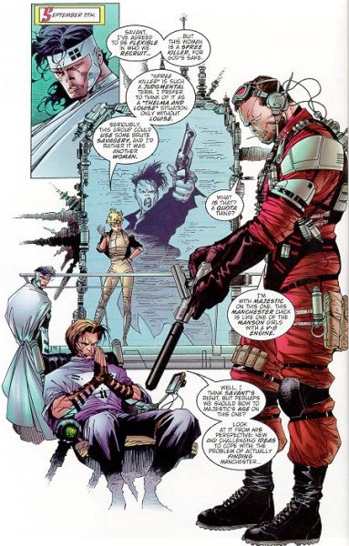 Page from Wildcats Vol1