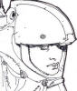 Spacegirl head sketch