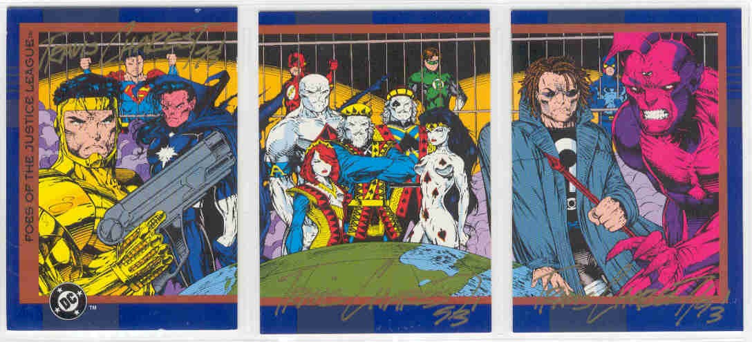 JLA Gallery of Foes Cards