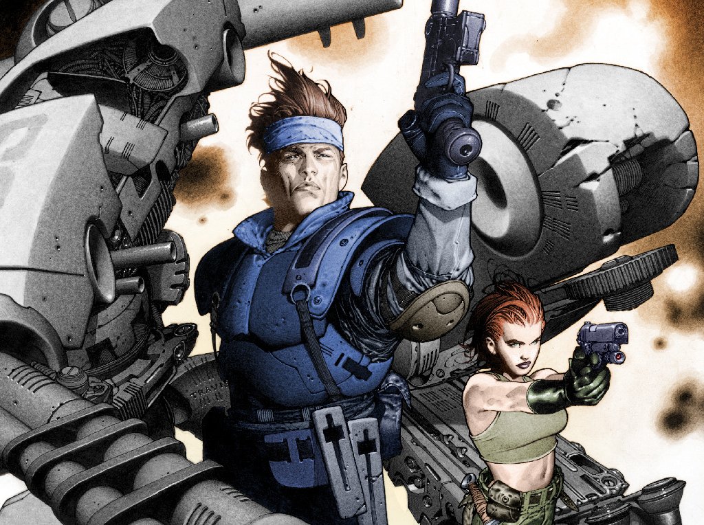 Playstation Mag cover Wallpaper 1024x768