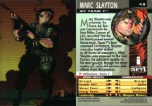 Marc Slayton of Team 7 card
